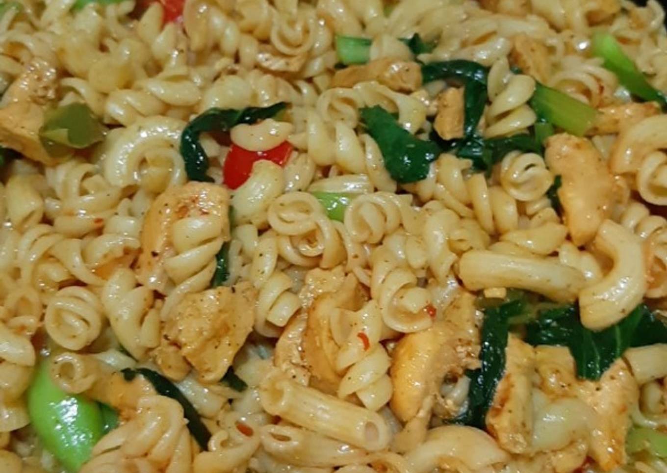 Indian style pasta