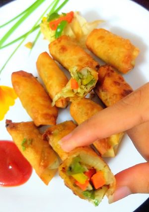 A picture of Veg Spring Roll.