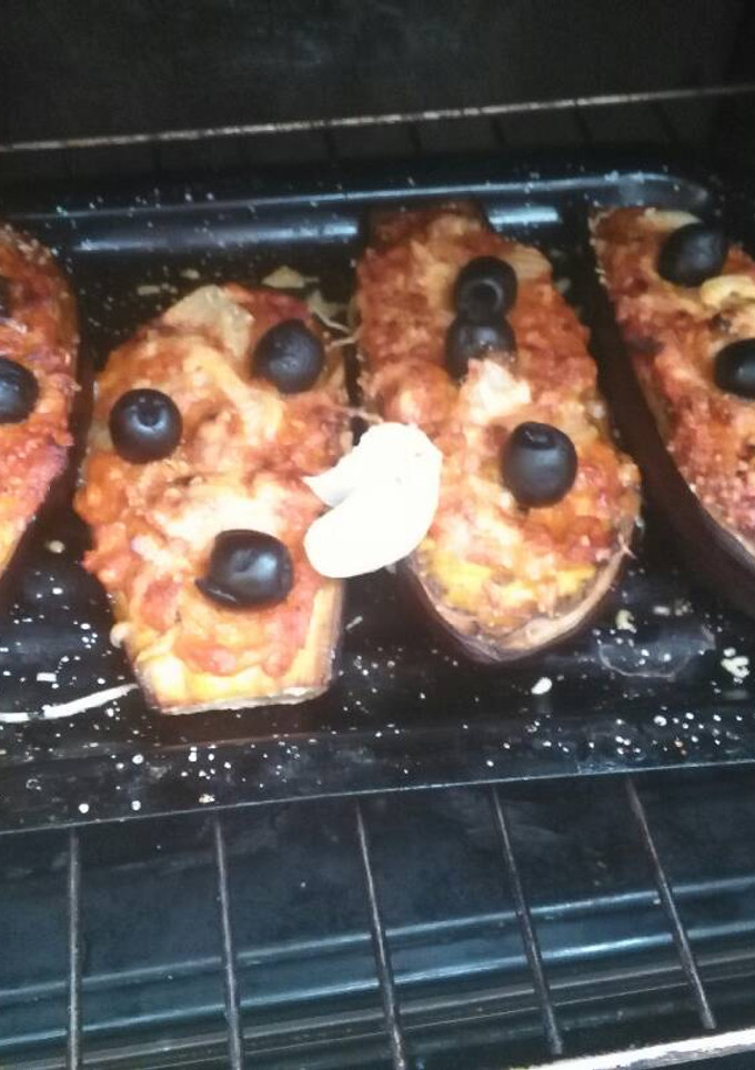 Una foto de Berenjenas al Horno