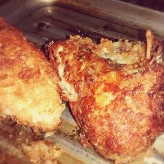 A picture of Chicken Kiev!.