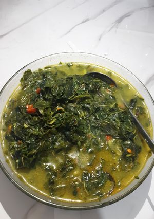 Foto resep Sayur santan daun singkong