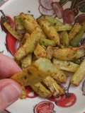 Palitinhos de chuchu na Air fryer
