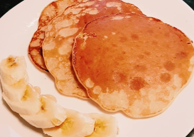 Simple Way to Prepare Super Quick Homemade Banana Pancake