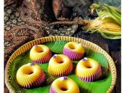 Gambar puding jagung custard