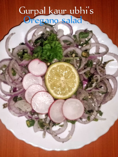 A picture of Oregano salad 🥗.