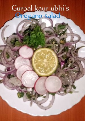 A picture of Oregano salad 🥗.