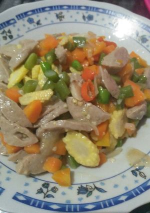 Foto resep Tumis bakso mercon jebakan batman huhah