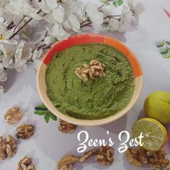 A picture of Walnut Mint Chutney.