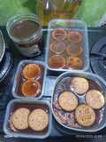 Puding biskuit coklat