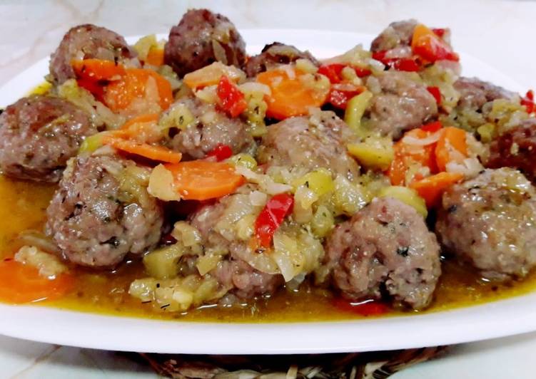 Albóndigas a la cerveza