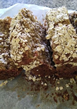 รูปของ Healthy Oatmeal Banana Cake Loaf | เค้กโลฟโอ๊ตกล้วยหอม ❌เนย