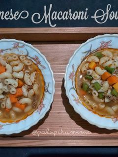 Foto resep Bolognese Macaroni Soup