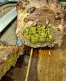 Colita de cuadril rellena (al horno)