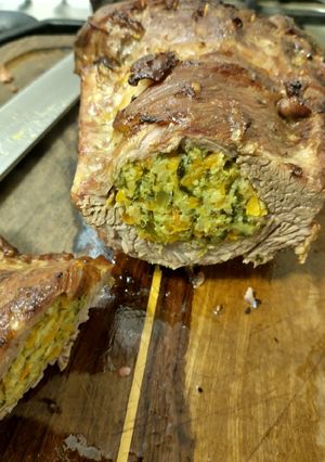 Una foto de Colita de cuadril rellena (al horno)