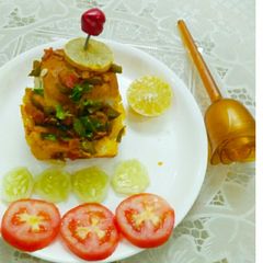 A picture of Masala Pav.