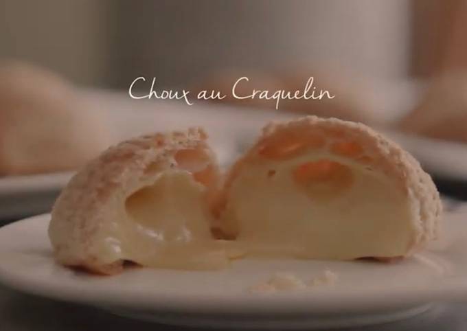 Easiest Way to Prepare Yummy Choux au Craquelin Kue Sus Crunchy