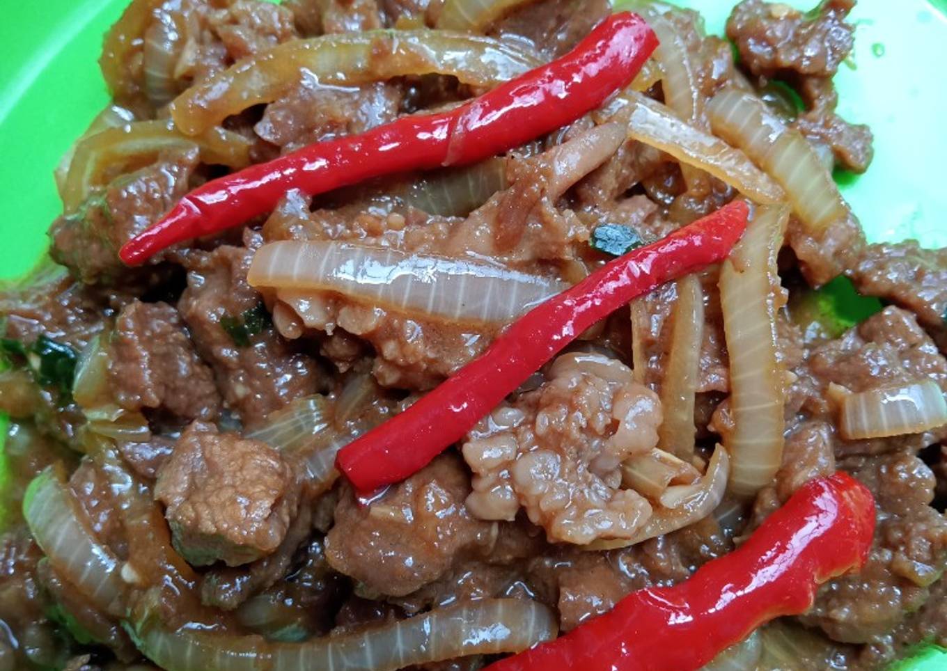 Beef teriyaki apa adanya