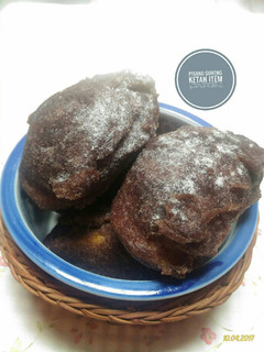 Foto resep Pisang goreng ketan item