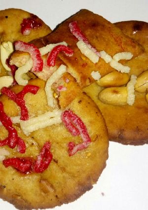 A picture of Groundnut cookies.
