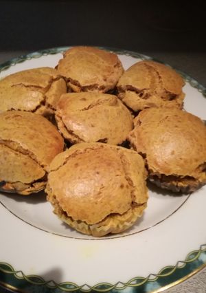 Foto di Muffin salati alla zucca e noci