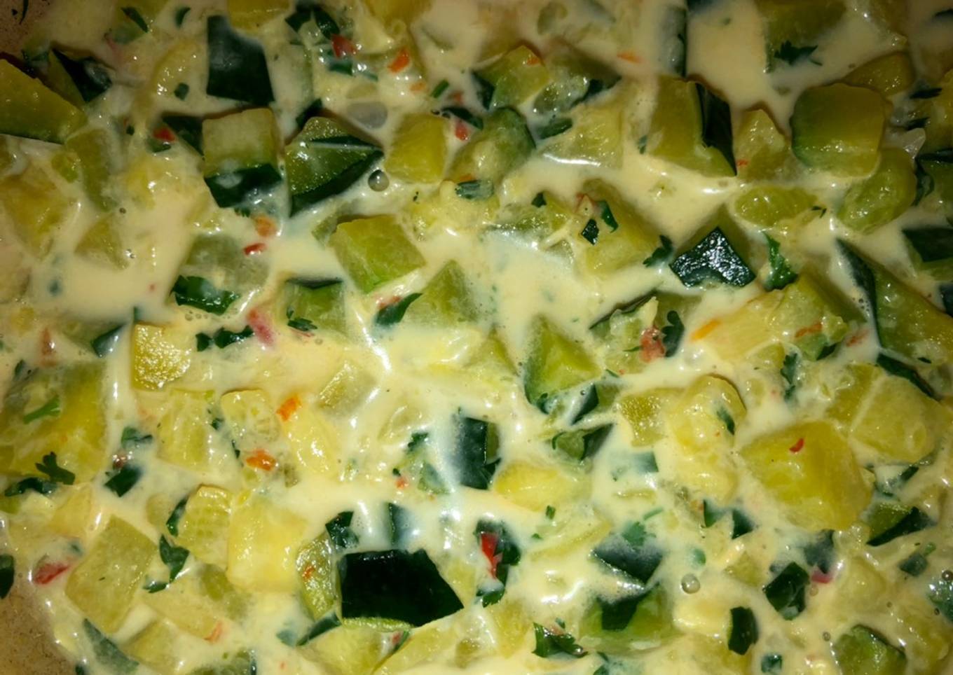 Ayote tierno en leche