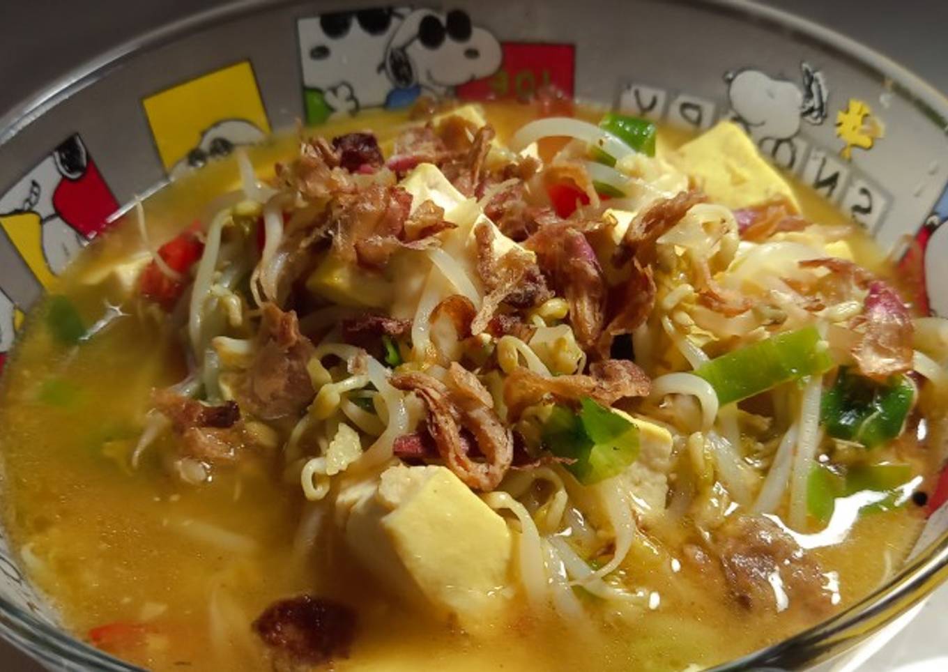 Sayur Tauge Tahu Ala Teh Ica (Semi Tumis)