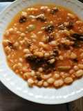 Φασόλια με λαχανίδες (κέιλ) 👩‍🍳🍲🥬