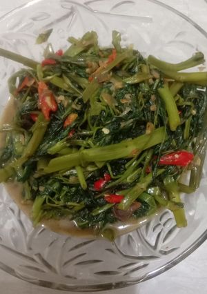 Foto resep Tumis kangkung balacan