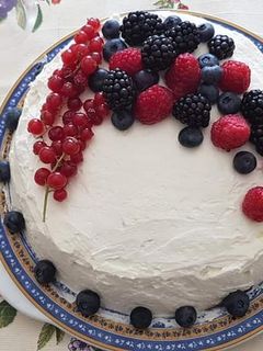 Una foto de Tarta de zanahoria y coco (Magdalena Alperi)