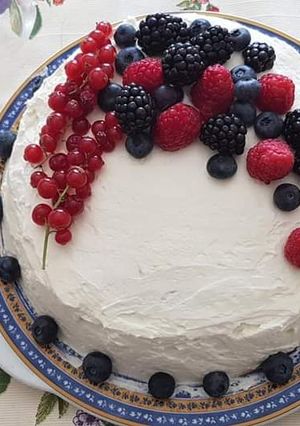 Una foto de Tarta de zanahoria y coco (Magdalena Alperi)