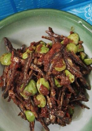 Foto resep Sambel teri pete