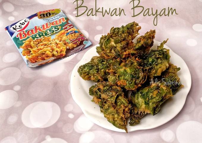 Resep Bakwan Bayam yang Lezat