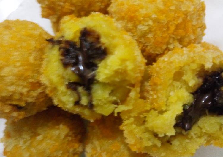 Resep Bola ubi coklat crispy yang Bikin Ngiler