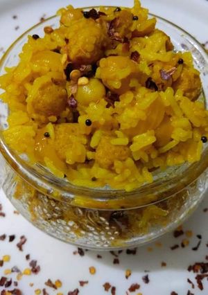 न्यूट्रेला राइस (Nutrela Rice recipe in Hindi) रेसिपी मुख्य फोटो