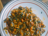 Beans and plantain porridge