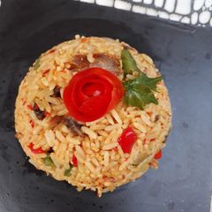 A picture of Coconut rice.