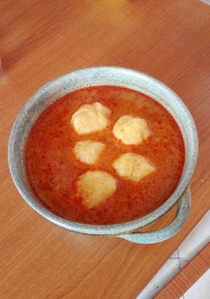 Krumpligombóc leves recept fotója