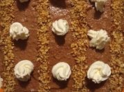 Una foto di cheesecake panna e mascarpone