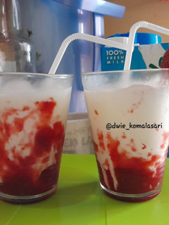 Foto resep Korean strawberry milk