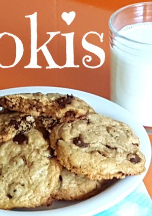 Foto principal de Como hacer galletas con pepitas de chocolate | Receta cookies