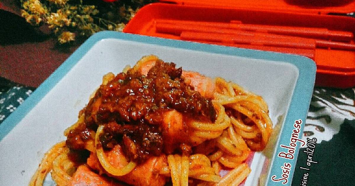  Resep  Spaghetti  sosis  bolognese oleh Annisa Ratu Aqilah 