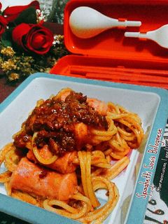 Foto resep Spaghetti sosis bolognese