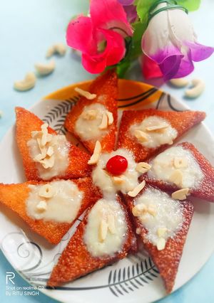 A picture of Shahi Tukda.