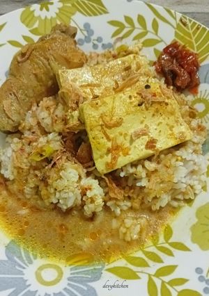 Foto resep 1247. Nasi Kari Ayam