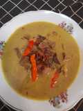 Gule daging sapi / gulai sapi