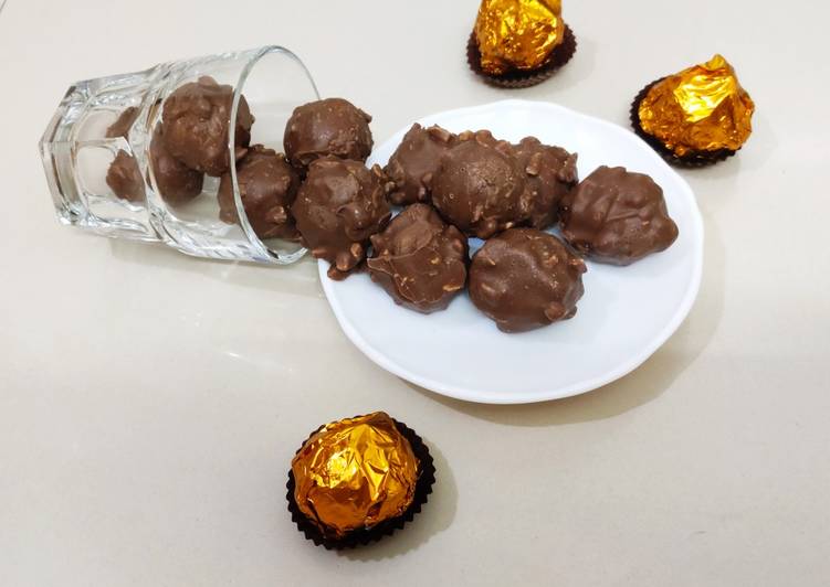 Easiest Way to Make Any-night-of-the-week Ferrero Rocher Chocolate