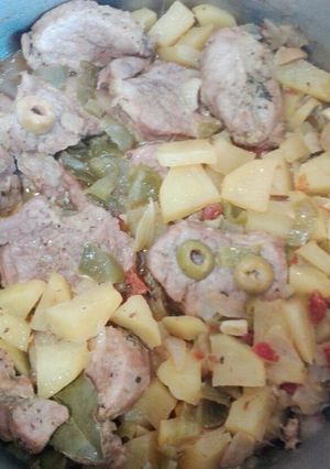 Una foto de Solomillo de cerdo estilo andaluz en olla rápida