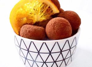 Una foto de Trufas fáciles de 2 ingredientes