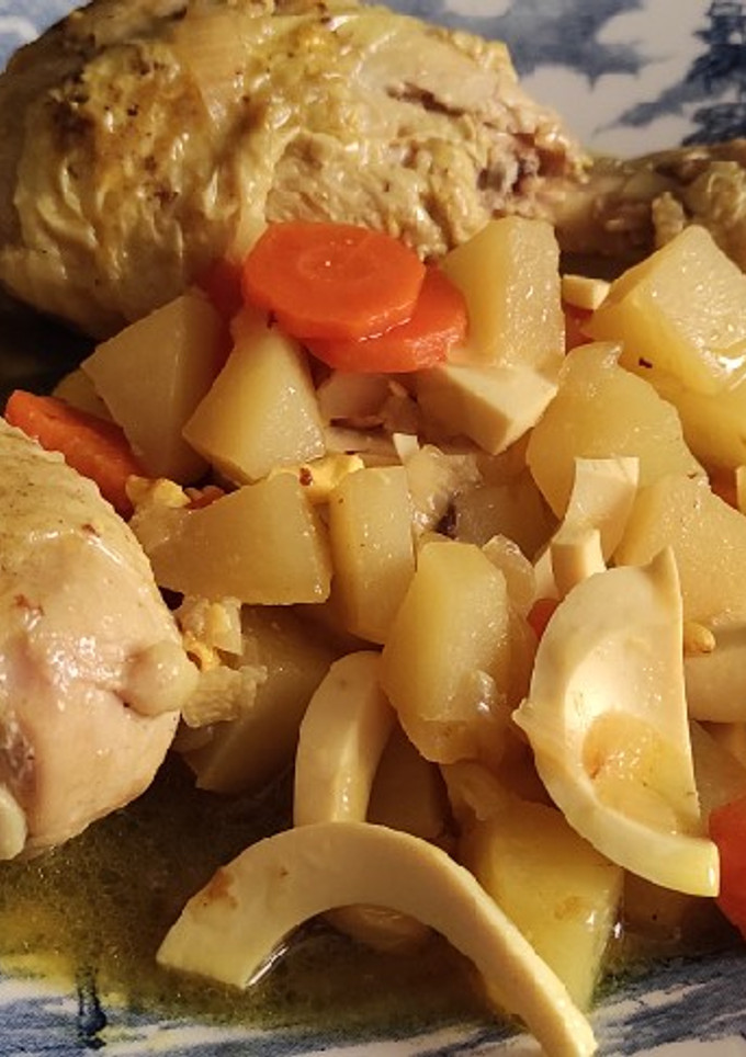 Una foto de Pollo guisado