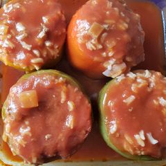 A picture of Stuffed Peppers.